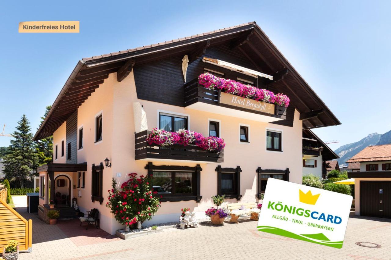 Hotel Garni Bergidyll - Adults Only Pfronten Εξωτερικό φωτογραφία